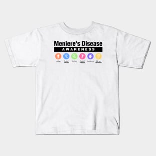 Meniere's Disease - Disability Awareness Symptoms Kids T-Shirt